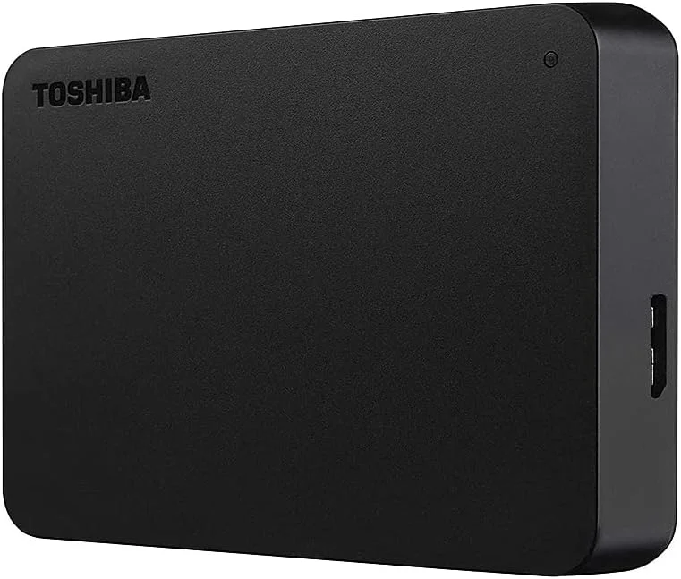 هارد اکسترنال قابل حمل توشیبا Canvio Basics با ظرفیت 4 ترابایت، مشکی مدل HDTB440XK3CA