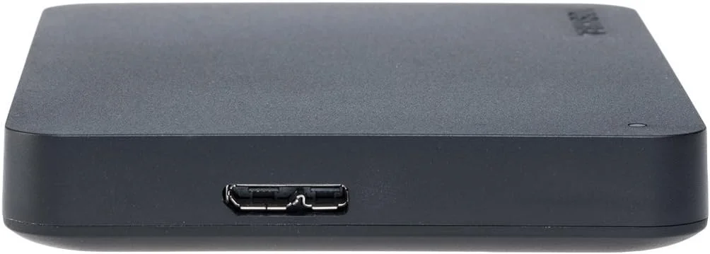 هارد اکسترنال قابل حمل توشیبا Canvio Basics با ظرفیت 1 ترابایت و USB3.0 - مشکی مدل HDTB410EK3AA