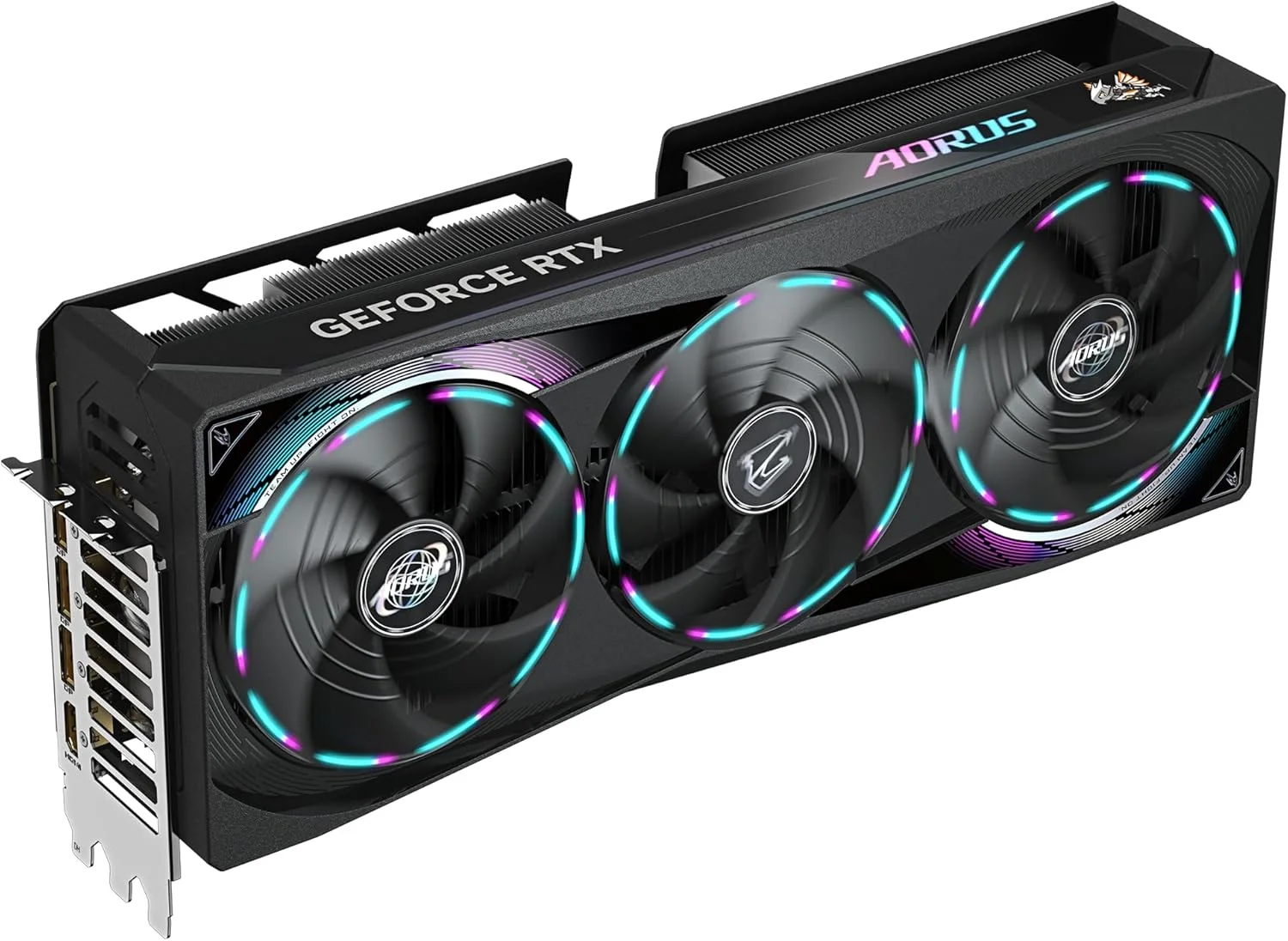 کارت گرافیک گیگابایت AORUS GeForce RTX 5070 Ti MASTER 16G - حافظه 16 گیگابایت GDDR7، رابط 256 بیتی، PCI-E 5.0، فرکانس هسته 2670 مگاهرتز، 3 پورت DP 2.1a، 1 پورت HDMI 2.1b، NVIDIA DLSS 4، GV-N507TAORUS M-16GD کارت گرافیک گیگابایت AORUS GeForce RTX 5070 Ti MASTER 16G - حافظه 16 گیگابایت GDDR7، رابط 256 بیتی، PCI-E 5.0، فرکانس هسته 2670 مگاهرتز، 3 پورت DP 2.1a، 1 پورت HDMI 2.1b، NVIDIA DLSS 4، GV-N507TAORUS M-16GD