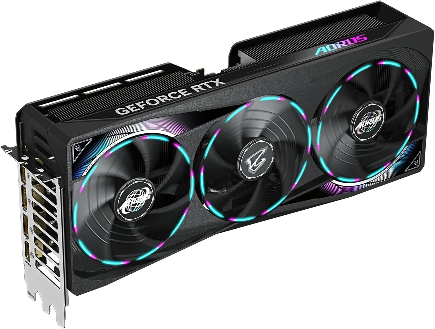 کارت گرافیک گیگابایت AORUS GeForce RTX 5070 MASTER 12G - حافظه 12 گیگابایت GDDR7، رابط 192 بیتی، PCI-E 5.0، فرکانس هسته 2715 مگاهرتز، 3 پورت DP 2.1a، 1 پورت HDMI 2.1b، NVIDIA DLSS 4، مدل GV-N5070AORUS M-12GD کارت گرافیک گیگابایت AORUS GeForce RTX 5070 MASTER 12G - حافظه 12 گیگابایت GDDR7، رابط 192 بیتی، PCI-E 5.0، فرکانس هسته 2715 مگاهرتز، 3 پورت DP 2.1a، 1 پورت HDMI 2.1b، NVIDIA DLSS 4، مدل GV-N5070AORUS M-12GD