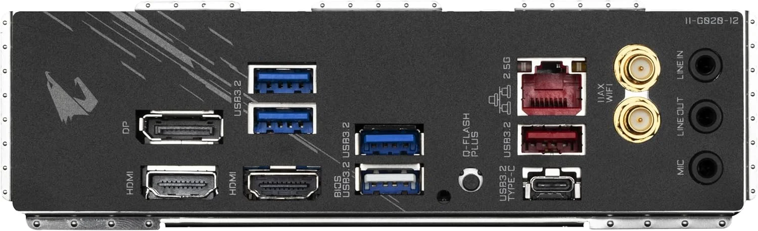 مادربرد گیگابایت B550I AORUS PRO AX 1.0، خانواده پردازنده AMD، سوکت پردازنده AM4، حافظه DDR4 DIMM، اسلات حافظه 2، چیپست AMD B، مینی ITX