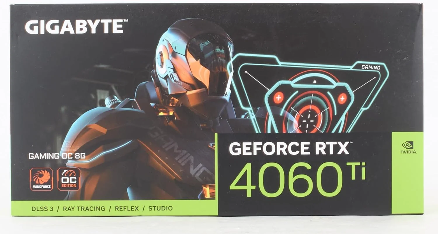 کارت گرافیک گیگابایت GeForce RTX 4060 TI GAMING OC 8GB - حافظه 8 گیگابایت GDDR6 18Gbps 128bit، PCI-E 4.0، 2x DisplayPort 1.4، 2x HDMI 2.1a، NVIDIA DLSS 3، پشتیبانی از 4K، معماری Ada Lovelace، GV-N406TGAMING کارت گرافیک گیگابایت GeForce RTX 4060 TI GAMING OC 8GB - حافظه 8 گیگابایت GDDR6 18Gbps 128bit، PCI-E 4.0، 2x DisplayPort 1.4، 2x HDMI 2.1a، NVIDIA DLSS 3، پشتیبانی از 4K، معماری Ada Lovelace، GV-N406TGAMING