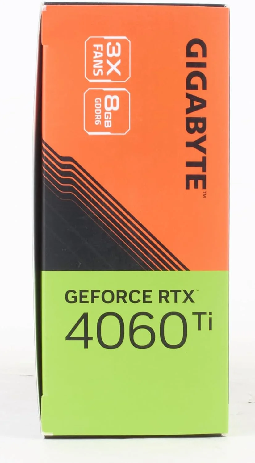 کارت گرافیک گیگابایت GeForce RTX 4060 TI GAMING OC 8GB - حافظه 8 گیگابایت GDDR6 18Gbps 128bit، PCI-E 4.0، 2x DisplayPort 1.4، 2x HDMI 2.1a، NVIDIA DLSS 3، پشتیبانی از 4K، معماری Ada Lovelace، GV-N406TGAMING کارت گرافیک گیگابایت GeForce RTX 4060 TI GAMING OC 8GB - حافظه 8 گیگابایت GDDR6 18Gbps 128bit، PCI-E 4.0، 2x DisplayPort 1.4، 2x HDMI 2.1a، NVIDIA DLSS 3، پشتیبانی از 4K، معماری Ada Lovelace، GV-N406TGAMING