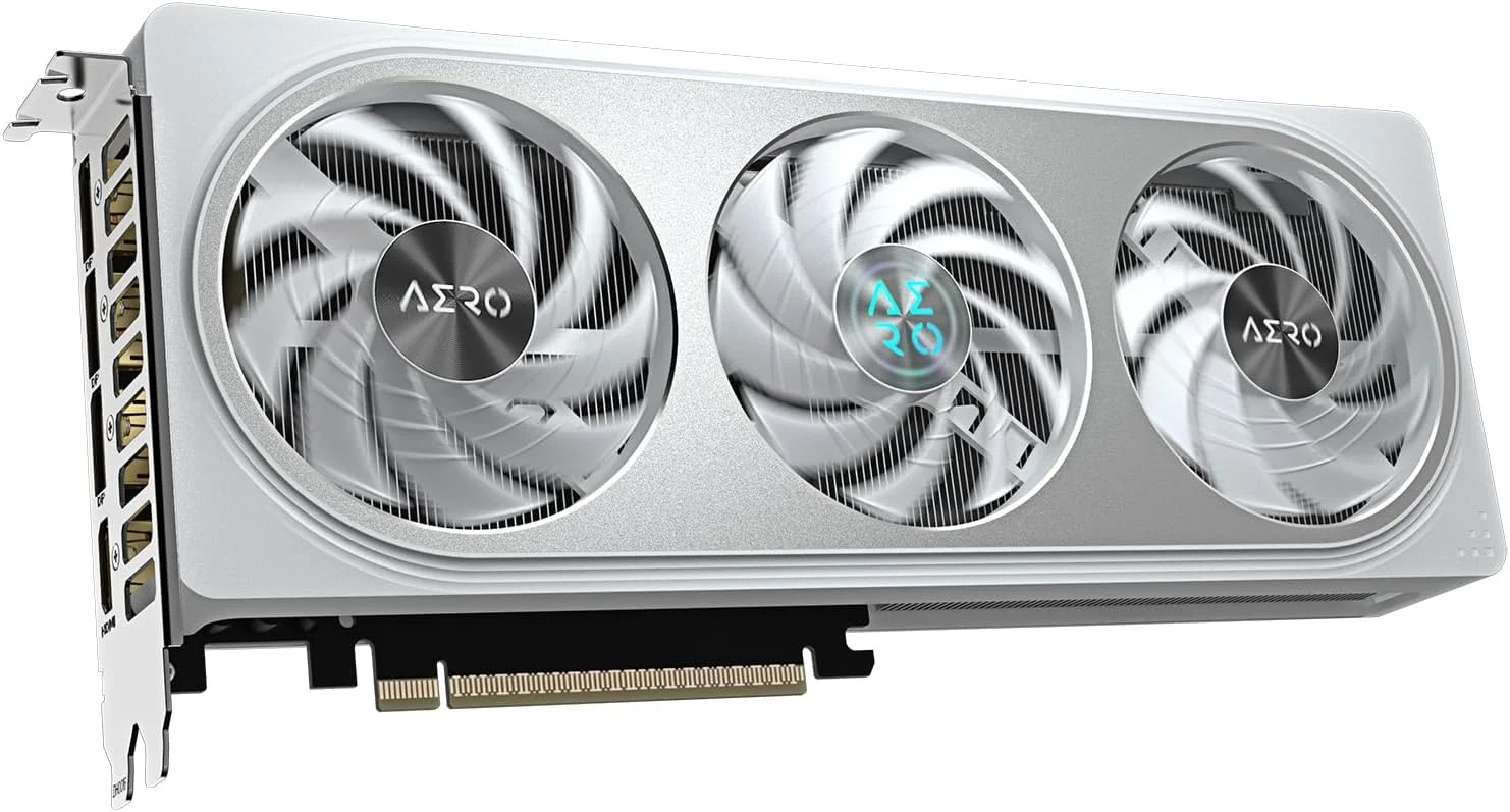 کارت گرافیک گیگابایت GeForce RTX 5060 Ti AERO OC 16G - 16 گیگابایت GDDR7، 128 بیت، PCI-E 5.0، فرکانس هسته 2647 مگاهرتز، 3x DisplayPort، 1x HDMI، GV-N506TAERO OC-16GD کارت گرافیک گیگابایت GeForce RTX 5060 Ti AERO OC 16G - 16 گیگابایت GDDR7، 128 بیت، PCI-E 5.0، فرکانس هسته 2647 مگاهرتز، 3x DisplayPort، 1x HDMI، GV-N506TAERO OC-16GD