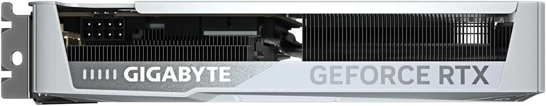کارت گرافیک گیگابایت GeForce RTX 5060 EAGLE OC ICE 8G - حافظه 8 گیگابایت GDDR7، رابط 128 بیتی، PCI-E 5.0، فرکانس هسته 2550 مگاهرتز، 3 پورت DisplayPort، 1 پورت HDMI، مدل GV-N5060EAGLEOC ICE-8GD