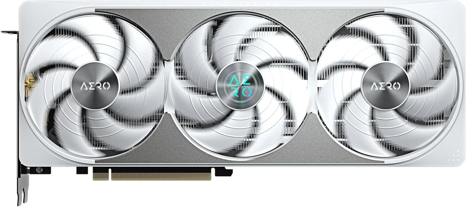 کارت گرافیک گیگابایت GeForce RTX 5080 AERO OC SFF 16G - حافظه 16 گیگابایت GDDR7، رابط 256 بیتی، PCI-E 5.0، فرکانس هسته 2730 مگاهرتز، 3 پورت DisplayPort، 1 پورت HDMI، GV-N5080AERO OC-16GD