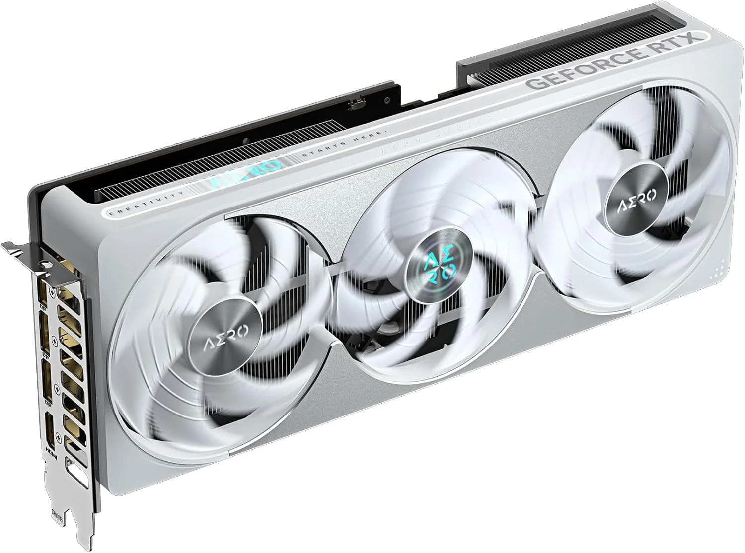 کارت گرافیک گیگابایت GeForce RTX 5080 AERO OC SFF 16G - حافظه 16 گیگابایت GDDR7، رابط 256 بیتی، PCI-E 5.0، فرکانس هسته 2730 مگاهرتز، 3 پورت DisplayPort، 1 پورت HDMI، GV-N5080AERO OC-16GD