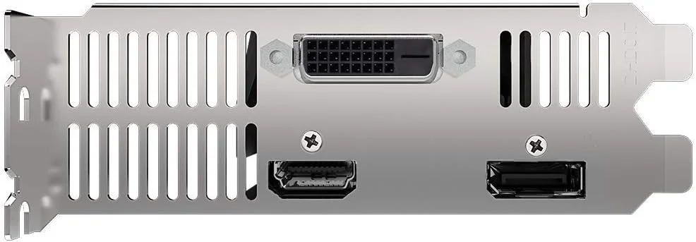 کارت گرافیک گیگابایت GeForce GTX 1650 OC Low Profile 4G، دو فن Windforce، حافظه 4 گیگابایت 128 بیتی GDDR5، کارت ویدیویی Gv-N1650OC-4GL
