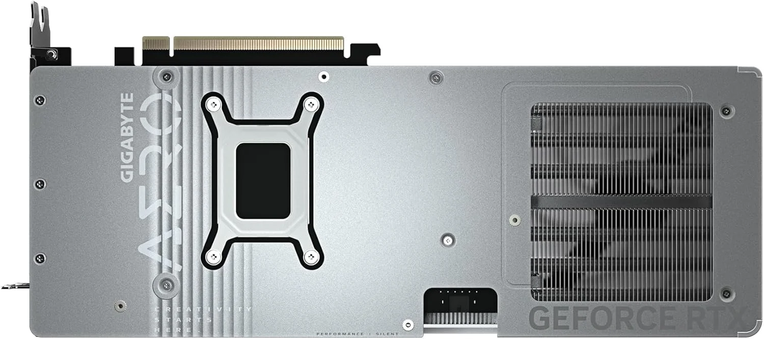 کارت گرافیک گیگابایت GeForce RTX 5080 AERO OC SFF 16G - حافظه 16 گیگابایت GDDR7، رابط 256 بیتی، PCI-E 5.0، فرکانس هسته 2730 مگاهرتز، 3 پورت DisplayPort، 1 پورت HDMI، GV-N5080AERO OC-16GD