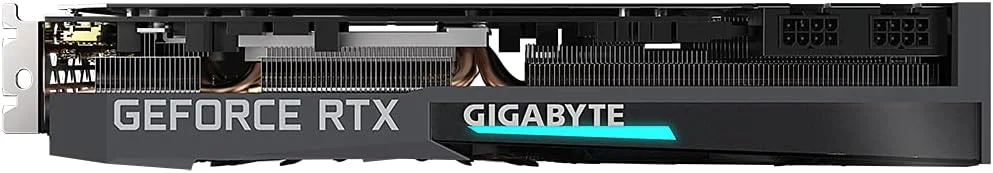 کارت گرافیک گیگابایت GeForce RTX 3070 Ti Eagle OC 8G، سیستم خنک کننده WINDFORCE 3X، حافظه 8 گیگابایت 256 بیتی GDDR6X، کارت ویدیو GV-N307TEAGLE OC-8GD