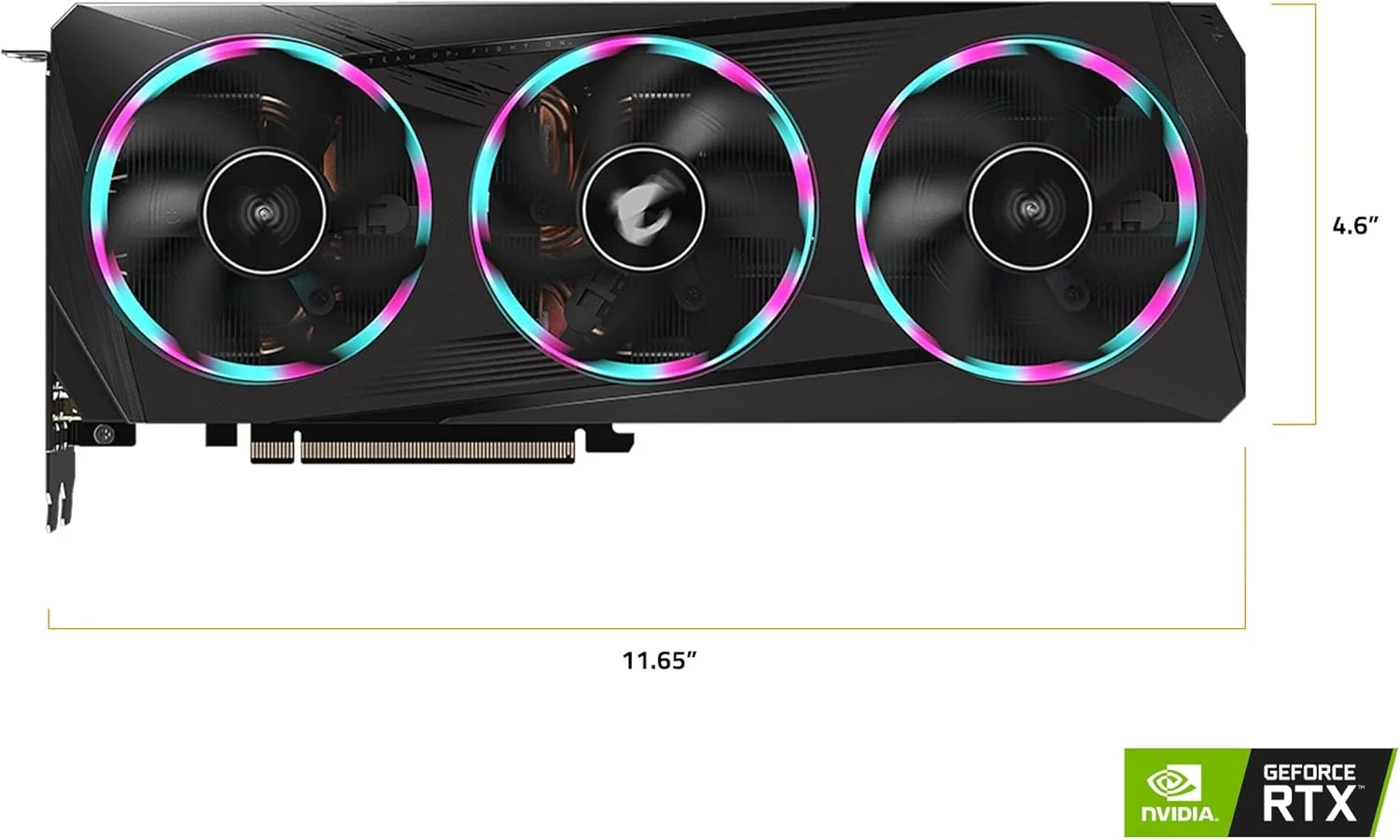 کارت گرافیک GIGABYTE AORUS GeForce RTX 3050 Elite 8G، فن های 3X WINDFORCE، حافظه 8 گیگابایتی GDDR6 128 بیتی GDDR6، کارت ویدیو GV-N3050AORUS E-8GD کارت گرافیک GIGABYTE AORUS GeForce RTX 3050 Elite 8G، فن های 3X WINDFORCE، حافظه 8 گیگابایتی GDDR6 128 بیتی GDDR6، کارت ویدیو GV-N3050AORUS E-8GD