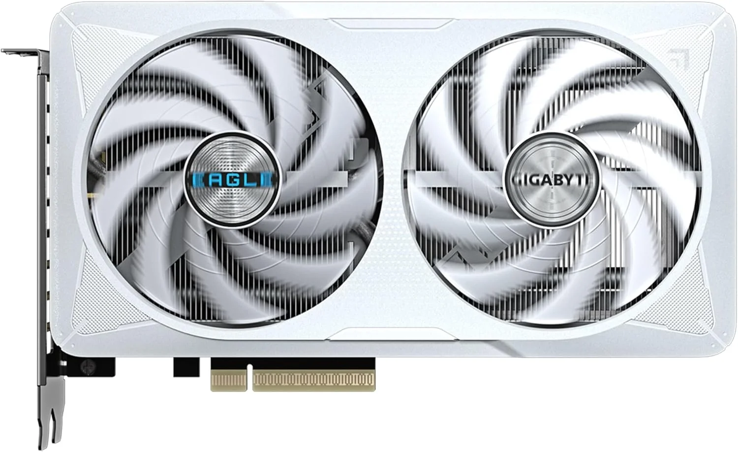 کارت گرافیک GIGABYTE GeForce RTX 5060 Eagle OC ICE 8G، حافظه 8 گیگابایت GDDR7 128 بیتی، PCIe 5.0، سیستم خنک کننده WINDFORCE، کارت ویدیو GV-N5060EAGLEOC ICE-8GD