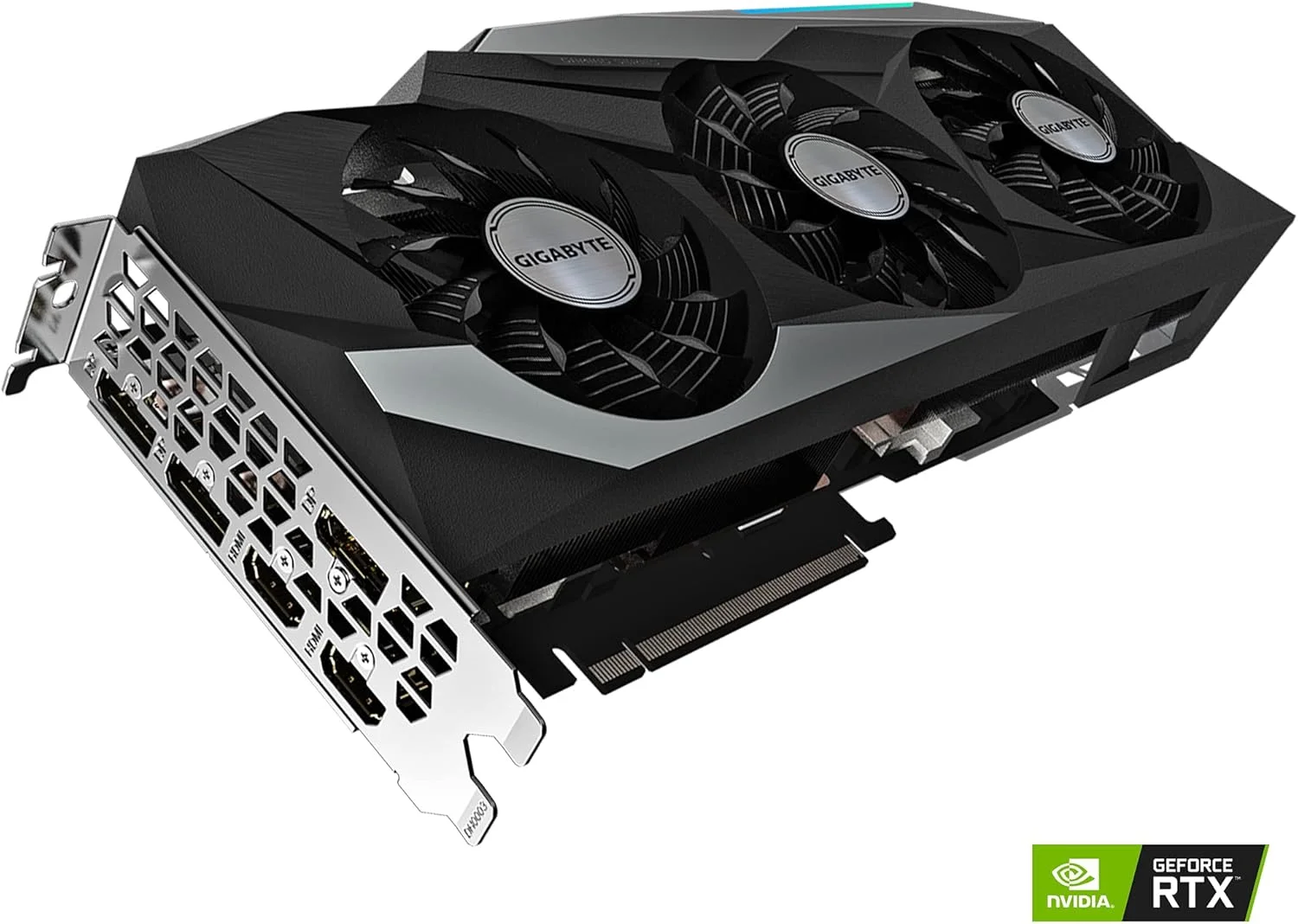 کارت گرافیک GIGABYTE GeForce RTX 3080 Gaming OC 10G (REV2.0)، سه فن WINDFORCE، LHR، حافظه 10 گیگابایت 320 بیتی GDDR6X، کارت ویدیو GV-N3080GAMING OC-10GD REV2.0 (بازسازی شده)