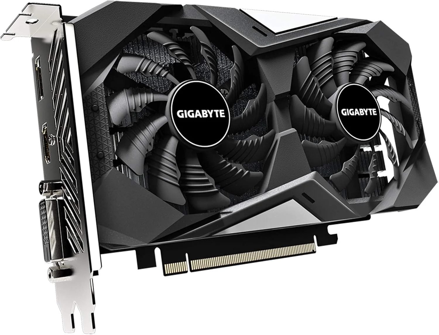 کارت گرافیک گیگابایت Geforce Gtx 1650 D6 Windforce Oc 4G (Rev. 2.0)، اندازه جمع و جور 172 میلی‌متری، 4 گیگابایت GDDR6 128 بیتی، کارت ویدیو Gv-N1656Wf2Oc-4Gd Rev2.0