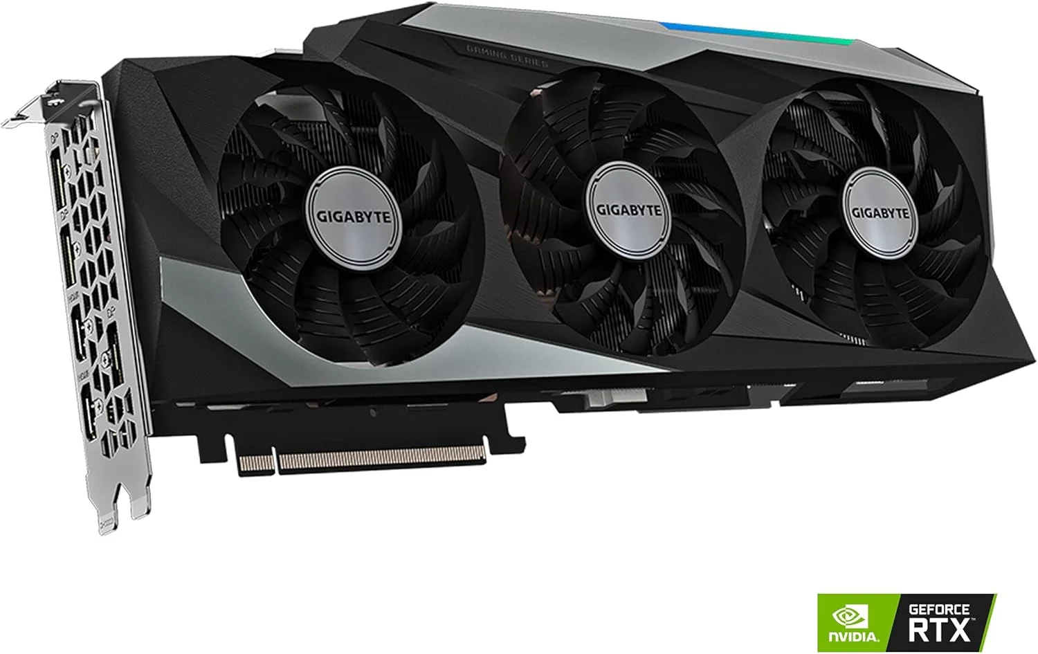 کارت گرافیک GIGABYTE GeForce RTX 3080 Gaming OC 10G (REV2.0)، سه فن WINDFORCE، LHR، حافظه 10 گیگابایت 320 بیتی GDDR6X، کارت ویدیو GV-N3080GAMING OC-10GD REV2.0 (بازسازی شده)
