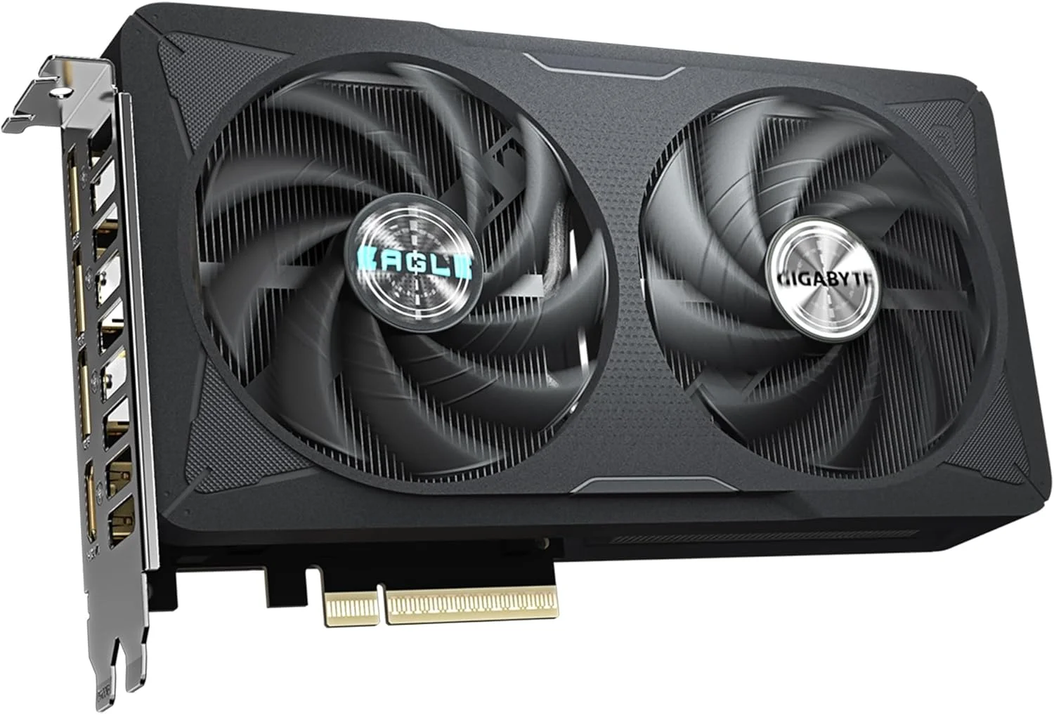 کارت گرافیک GIGABYTE GeForce RTX 5060 Eagle OC 8G، حافظه 8 گیگابایت GDDR7، رابط PCIe 5.0، سیستم خنک کننده WINDFORCE، مدل GV-N5060EAGLE OC-8GD