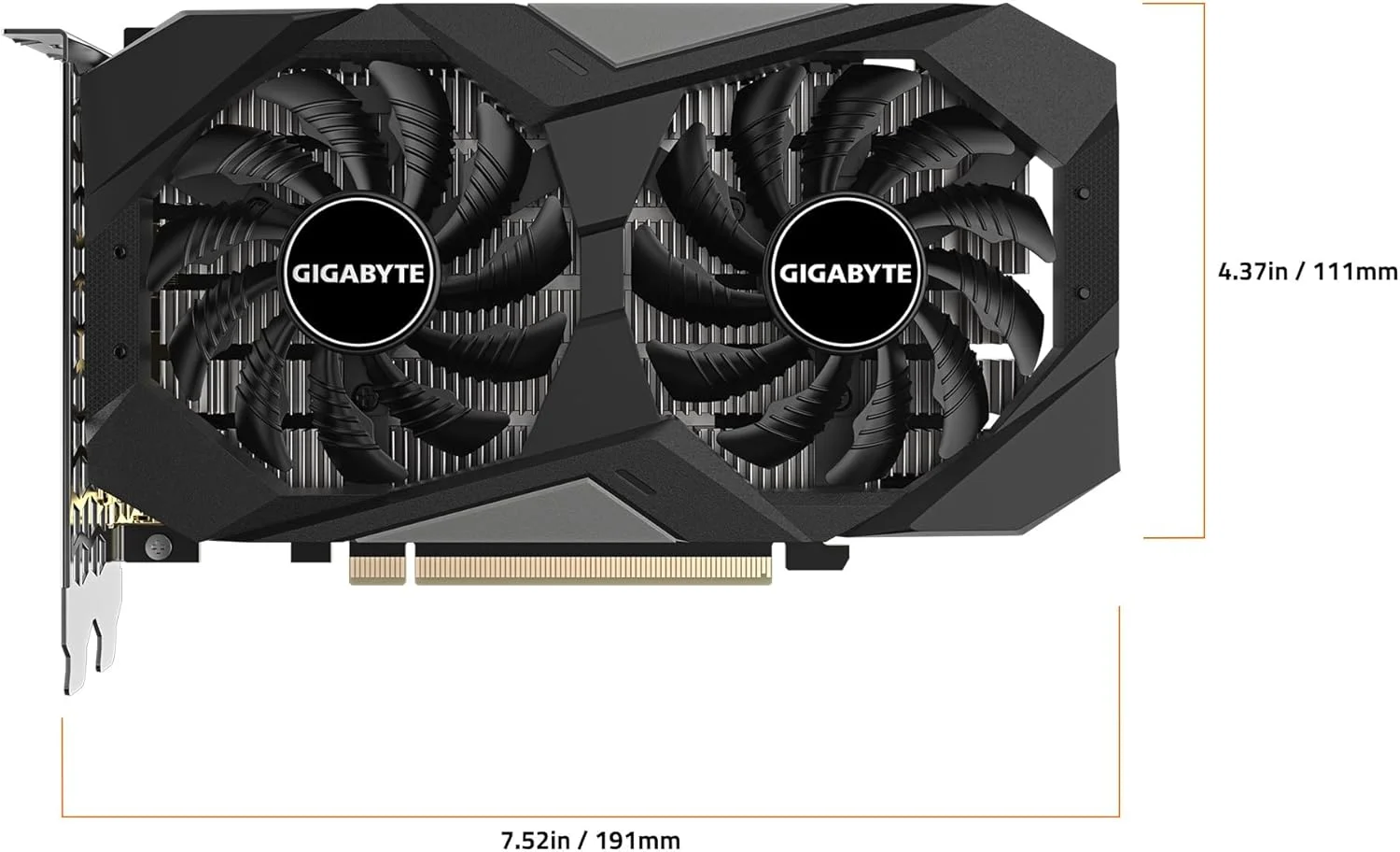 کارت گرافیک GIGABYTE GeForce RTX 3050 WINDFORCE OC 6G، دو فن WINDFORCE، حافظه 6 گیگابایتی GDDR6 96 بیتی، کارت گرافیک GV-N3050WF2OC-6GD کارت گرافیک GIGABYTE GeForce RTX 3050 WINDFORCE OC 6G، دو فن WINDFORCE، حافظه 6 گیگابایتی GDDR6 96 بیتی، کارت گرافیک GV-N3050WF2OC-6GD