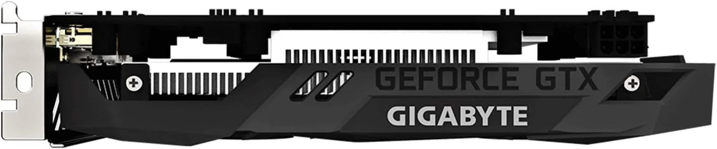 کارت گرافیک گیگابایت Geforce Gtx 1650 D6 Windforce Oc 4G (Rev. 2.0)، اندازه جمع و جور 172 میلی‌متری، 4 گیگابایت GDDR6 128 بیتی، کارت ویدیو Gv-N1656Wf2Oc-4Gd Rev2.0