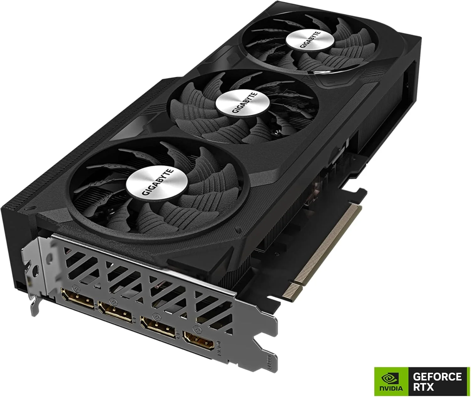 کارت گرافیک گیگابایت GeForce RTX 4070 WINDFORCE OC 12G، فن های 3X WINDFORCE، حافظه 12 گیگابایتی GDDR6X 192 بیتی، کارت ویدیویی GV-N4070WF3OC-12GD