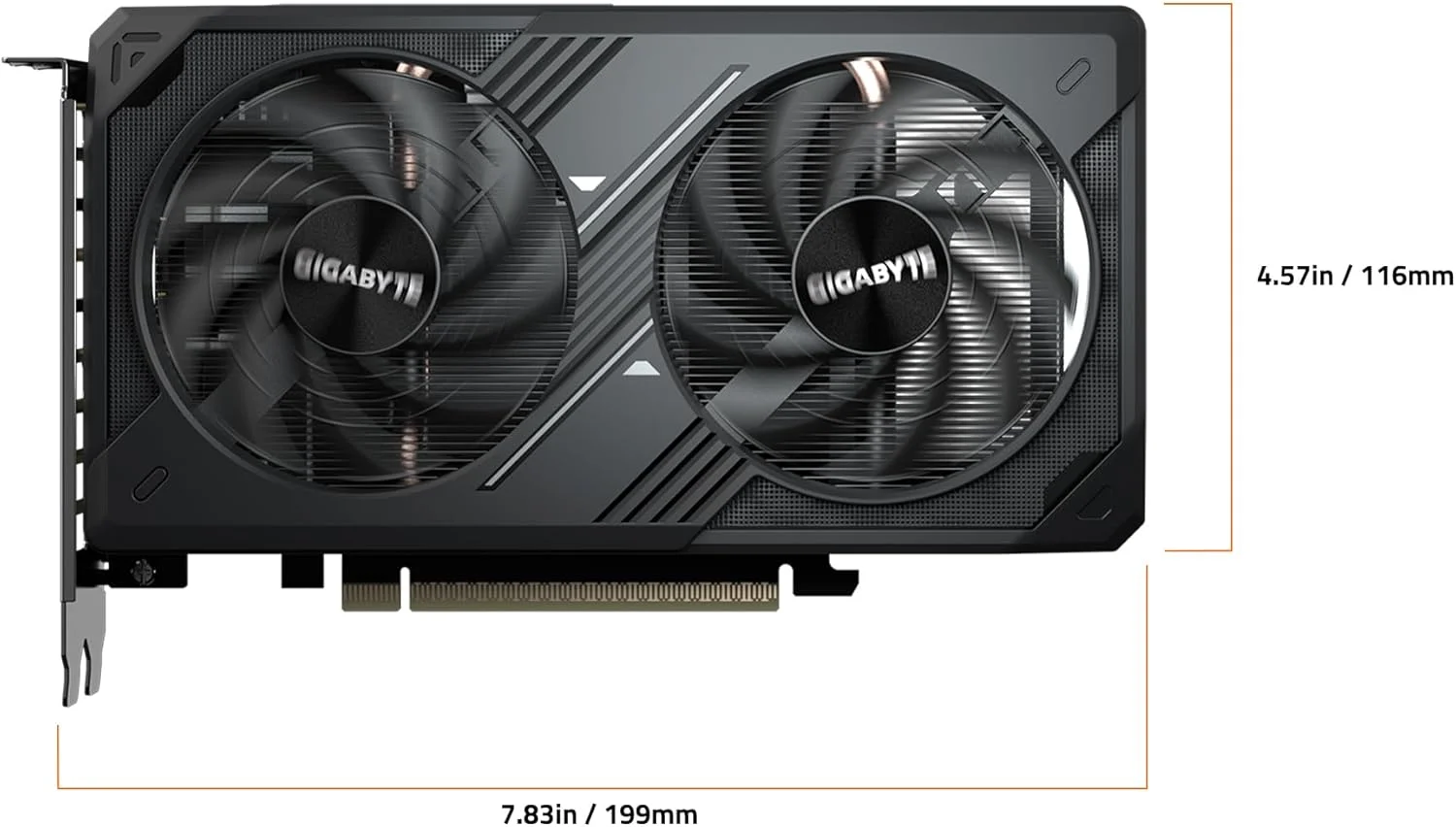 کارت گرافیک GIGABYTE GeForce RTX 5050 WINDFORCE OC 8G، حافظه 8 گیگابایت GDDR6 128 بیتی، PCIe 5.0، سیستم خنک کننده WINDFORCE، کارت گرافیک GV-N5050WF2OC-8GD کارت گرافیک GIGABYTE GeForce RTX 5050 WINDFORCE OC 8G، حافظه 8 گیگابایت GDDR6 128 بیتی، PCIe 5.0، سیستم خنک کننده WINDFORCE، کارت گرافیک GV-N5050WF2OC-8GD