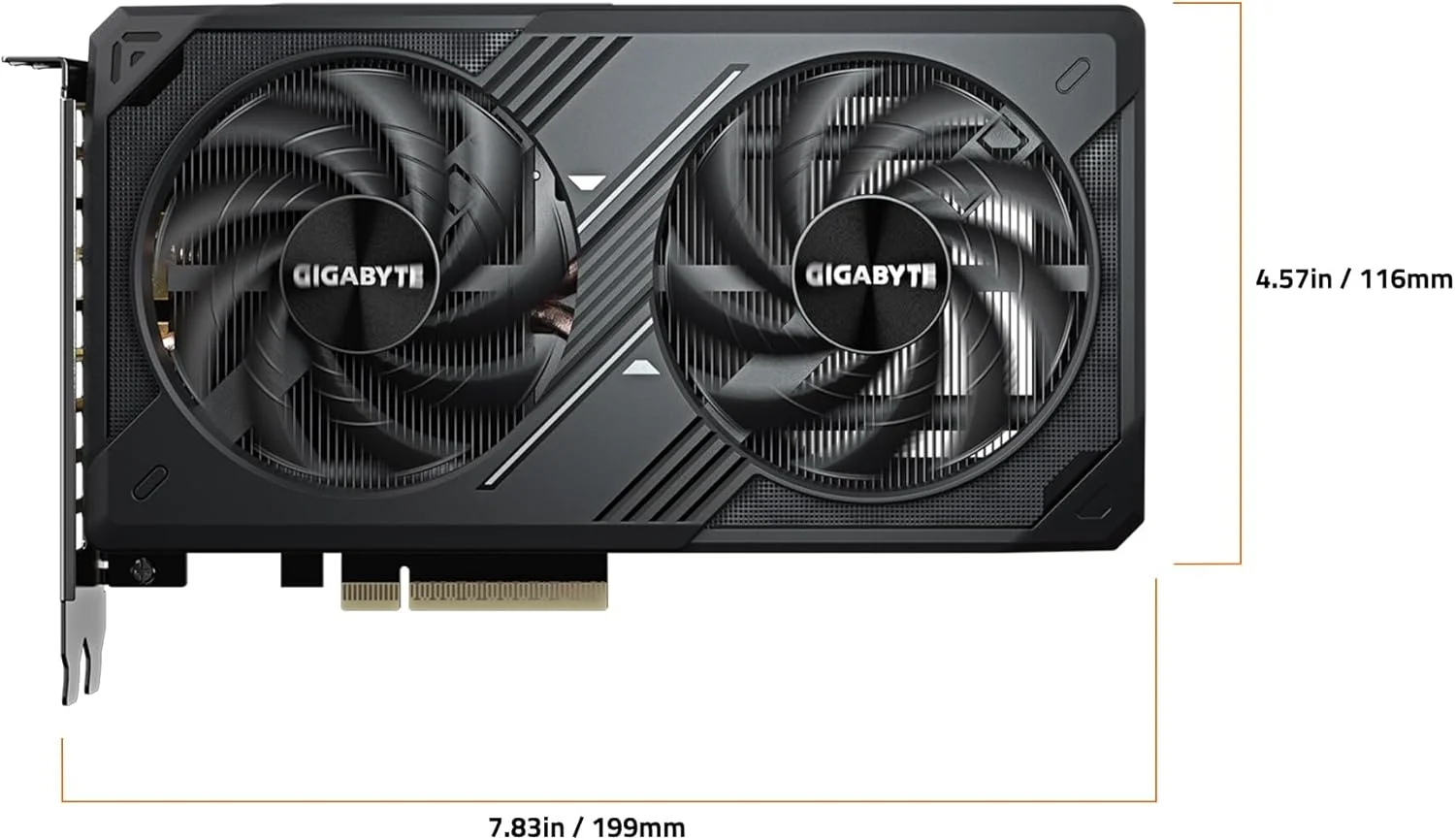 کارت گرافیک GIGABYTE GeForce RTX 5060 WINDFORCE OC 8G، حافظه 8 گیگابایت GDDR7، رابط PCIe 5.0، سیستم خنک کننده WINDFORCE، کارت گرافیک GV-N5060WF2OC-8GD