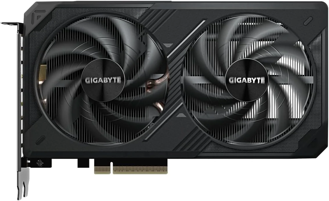 کارت گرافیک گیگابایت GeForce RTX 5060 Ti WINDFORCE OC 8G - حافظه 8 گیگابایت GDDR7، رابط 128 بیتی، PCI-E 5.0، فرکانس هسته 2587 مگاهرتز، 3 پورت DisplayPort، 1 پورت HDMI، مدل GV-N506TWF2OC-8GD کارت گرافیک گیگابایت GeForce RTX 5060 Ti WINDFORCE OC 8G - حافظه 8 گیگابایت GDDR7، رابط 128 بیتی، PCI-E 5.0، فرکانس هسته 2587 مگاهرتز، 3 پورت DisplayPort، 1 پورت HDMI، مدل GV-N506TWF2OC-8GD
