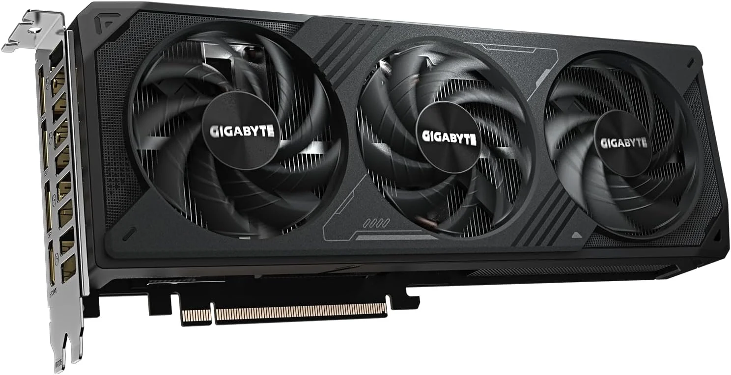 کارت گرافیک گیگابایت GeForce RTX 5070 WINDFORCE OC SFF 12G - حافظه 12 گیگابایت GDDR7، رابط 192 بیتی، PCI-E 5.0، فرکانس هسته 2542 مگاهرتز، 3 پورت DP 2.1a، 1 پورت HDMI 2.1b، NVIDIA DLSS 4، GV-N5070WF3OC-12GD کارت گرافیک گیگابایت GeForce RTX 5070 WINDFORCE OC SFF 12G - حافظه 12 گیگابایت GDDR7، رابط 192 بیتی، PCI-E 5.0، فرکانس هسته 2542 مگاهرتز، 3 پورت DP 2.1a، 1 پورت HDMI 2.1b، NVIDIA DLSS 4، GV-N5070WF3OC-12GD