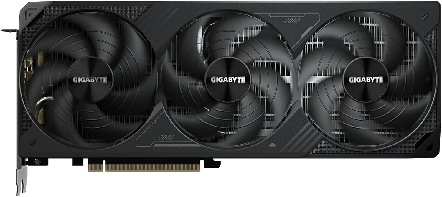کارت گرافیک گیگابایت GeForce RTX 5080 WINDFORCE OC SFF 16G - حافظه 16 گیگابایت GDDR7، رابط 256 بیتی، PCI-E 5.0، فرکانس هسته 2670 مگاهرتز، 3 پورت DP 2.1a، 1 پورت HDMI 2.1b، مدل GV-N5080WF3OC-16GD