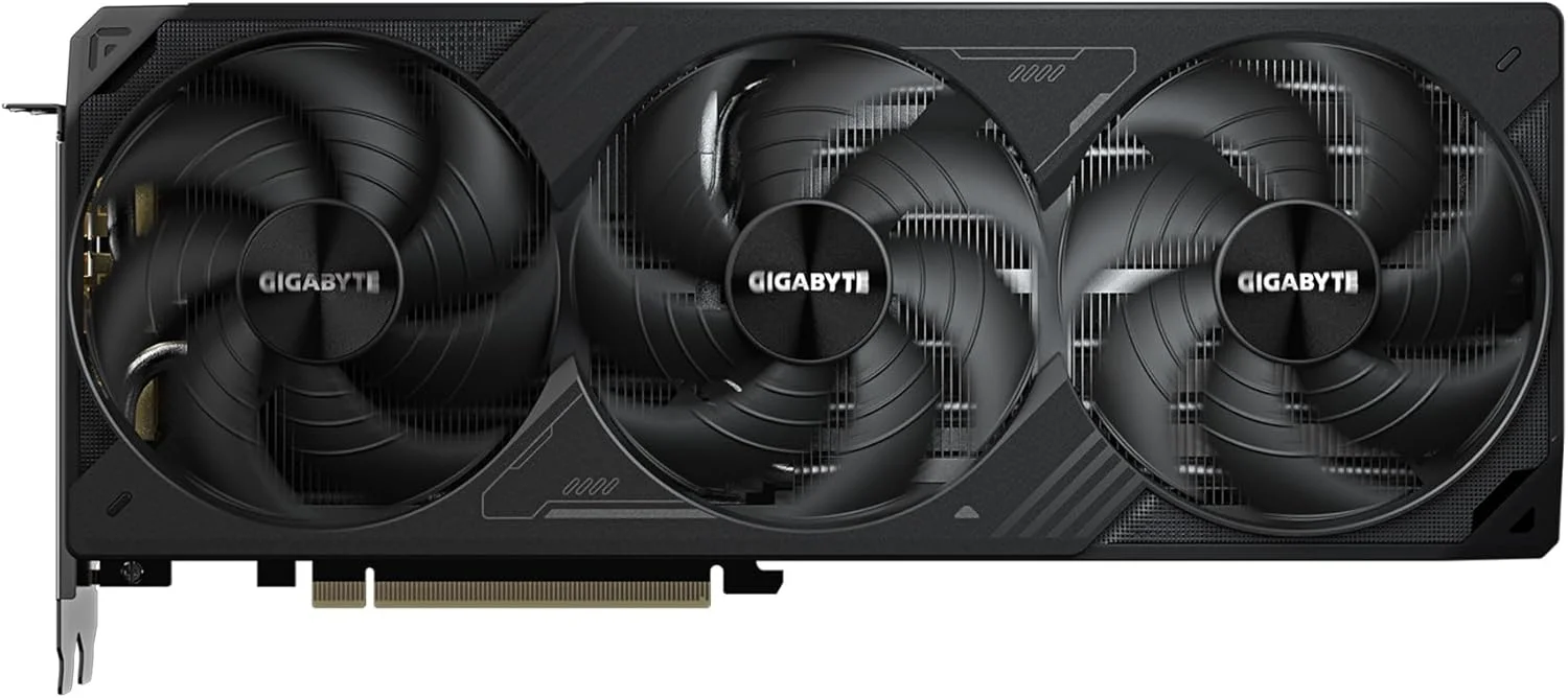 کارت گرافیک GIGABYTE GeForce RTX 5080 WINDFORCE OC SFF 16G، سیستم خنک کننده WINDFORCE، حافظه 16 گیگابایتی GDDR7 256 بیتی، کارت گرافیک GV-N5080WF3OC-16GD