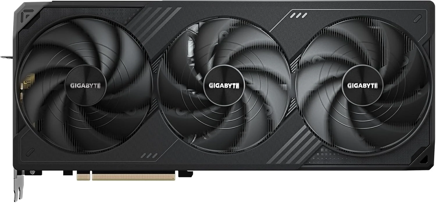 کارت گرافیک GIGABYTE GeForce RTX 5090 WINDFORCE OC 32G، سیستم خنک کننده WINDFORCE، حافظه 32 گیگابایتی 512 بیتی GDDR7، کارت ویدیویی GV-N5090WF3OC-32GD کارت گرافیک GIGABYTE GeForce RTX 5090 WINDFORCE OC 32G، سیستم خنک کننده WINDFORCE، حافظه 32 گیگابایتی 512 بیتی GDDR7، کارت ویدیویی GV-N5090WF3OC-32GD