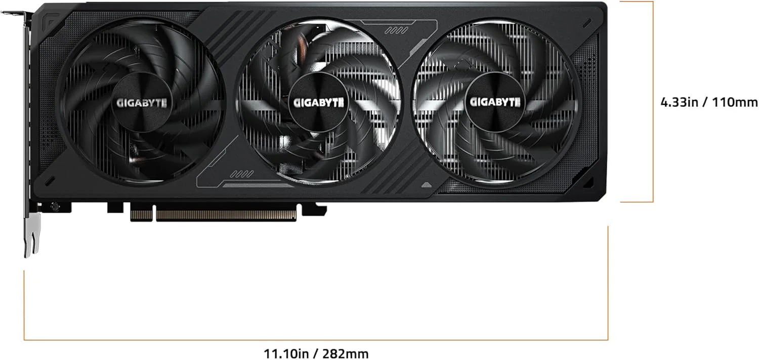 کارت گرافیک GIGABYTE GeForce RTX 5070 WINDFORCE SFF 12G، حافظه 12 گیگابایت GDDR7 256 بیتی، PCIe 5.0، سیستم خنک کننده WINDFORCE، کارت ویدیو GV-N5070WF3-12GD