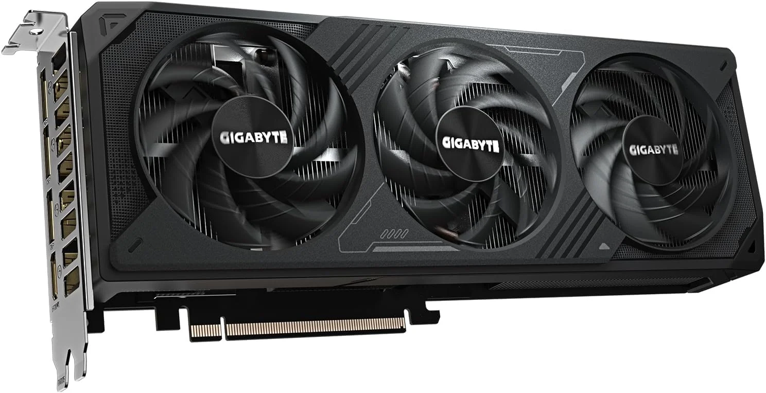 کارت گرافیک گیگابایت GeForce RTX 5070 WINDFORCE OC SFF 12G - حافظه 12 گیگابایت GDDR7، رابط 192 بیتی، PCI-E 5.0، فرکانس هسته 2542 مگاهرتز، 3 پورت DP 2.1a، 1 پورت HDMI 2.1b، NVIDIA DLSS 4، GV-N5070WF3OC-12GD کارت گرافیک گیگابایت GeForce RTX 5070 WINDFORCE OC SFF 12G - حافظه 12 گیگابایت GDDR7، رابط 192 بیتی، PCI-E 5.0، فرکانس هسته 2542 مگاهرتز، 3 پورت DP 2.1a، 1 پورت HDMI 2.1b، NVIDIA DLSS 4، GV-N5070WF3OC-12GD