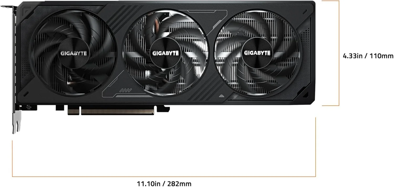 کارت گرافیک GIGABYTE GeForce RTX 5070 WINDFORCE OC SFF 12G، حافظه 12 گیگابایت 192 بیتی GDDR7، PCIe 5.0، سیستم خنک کننده WINDFORCE، کارت ویدیو GV-N5070WF3OC-12GD