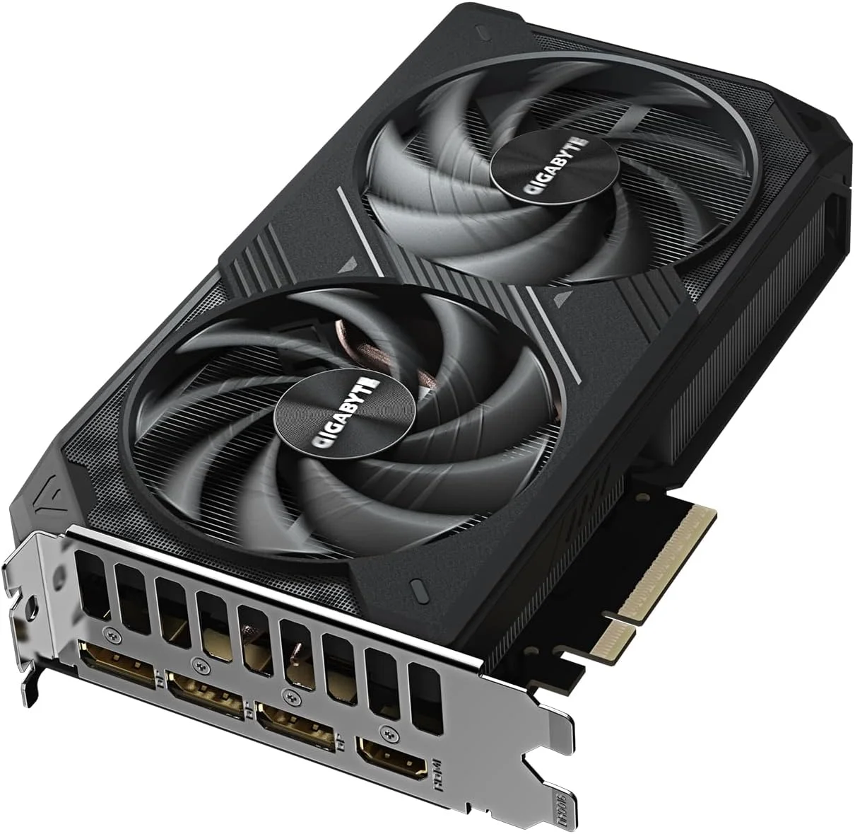 کارت گرافیک GIGABYTE GeForce RTX 5060 Ti WINDFORCE OC 8G، حافظه 8 گیگابایت GDDR7 128 بیتی، PCIe 5.0، سیستم خنک کننده WINDFORCE، کارت گرافیک GV-N506TWF2OC-8GD
