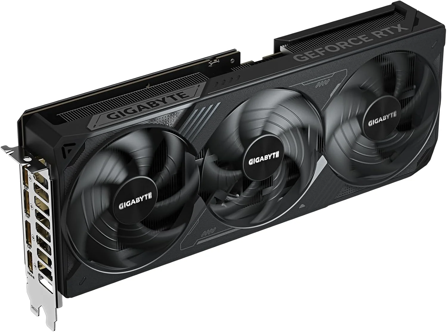 کارت گرافیک گیگابایت GeForce RTX 5080 WINDFORCE OC SFF 16G - حافظه 16 گیگابایت GDDR7، رابط 256 بیتی، PCI-E 5.0، فرکانس هسته 2670 مگاهرتز، 3 پورت DP 2.1a، 1 پورت HDMI 2.1b، مدل GV-N5080WF3OC-16GD