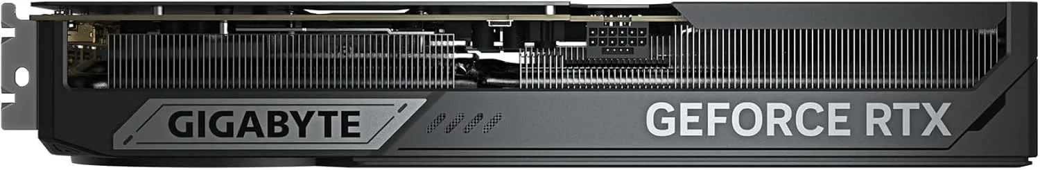 کارت گرافیک گیگابایت GeForce RTX 5080 WINDFORCE OC SFF 16G - حافظه 16 گیگابایت GDDR7، رابط 256 بیتی، PCI-E 5.0، فرکانس هسته 2670 مگاهرتز، 3 پورت DP 2.1a، 1 پورت HDMI 2.1b، مدل GV-N5080WF3OC-16GD
