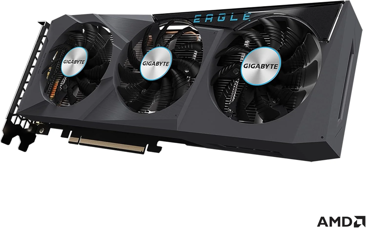 کارت گرافیک GIGABYTE Radeon RX 6600 Eagle 8G، سیستم خنک کننده WINDFORCE 3X، حافظه 8 گیگابایتی GDDR6 128 بیتی، کارت ویدیو GV-R66EAGLE-8GD کارت گرافیک GIGABYTE Radeon RX 6600 Eagle 8G، سیستم خنک کننده WINDFORCE 3X، حافظه 8 گیگابایتی GDDR6 128 بیتی، کارت ویدیو GV-R66EAGLE-8GD