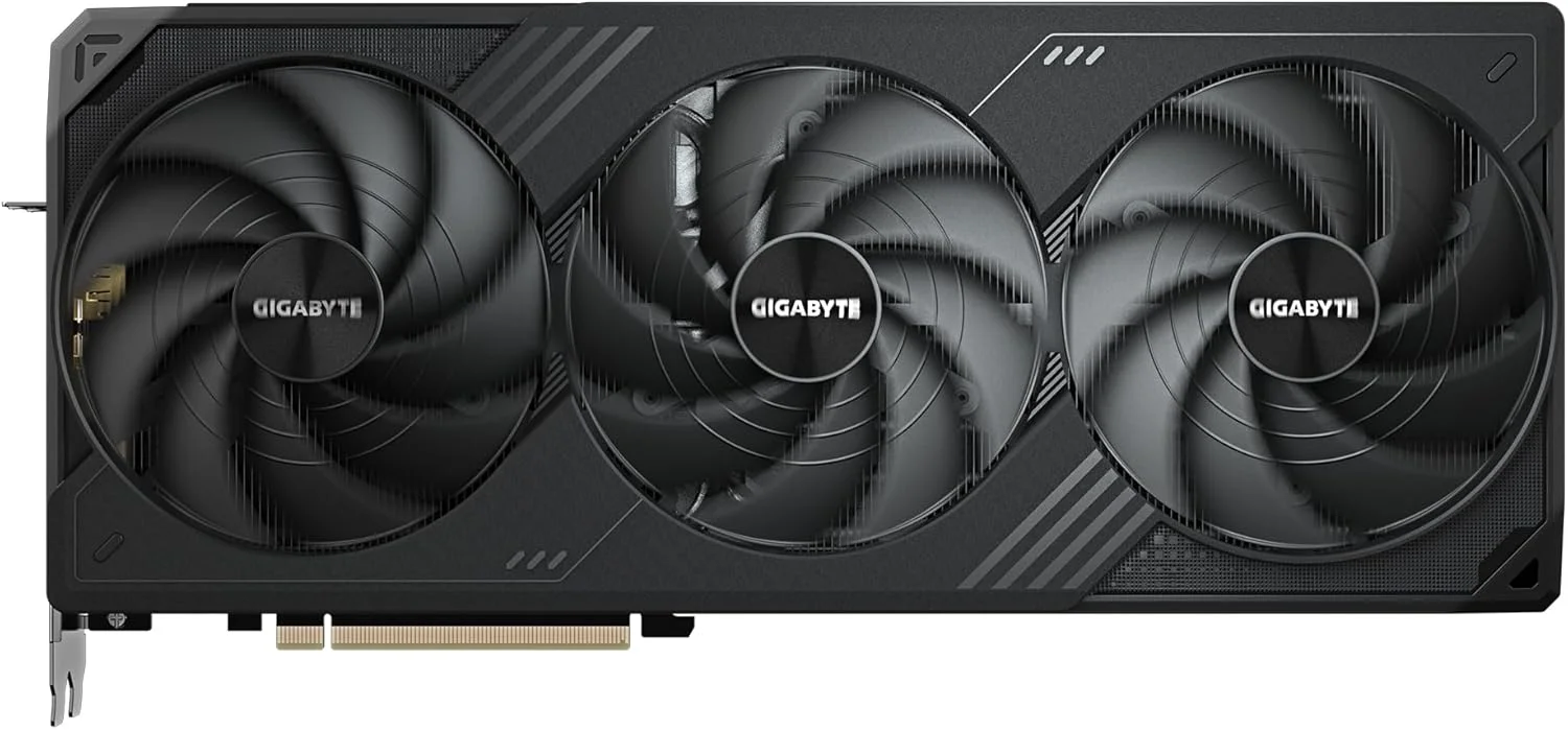 کارت گرافیک گیگابایت GeForce RTX 5090 WINDFORCE OC 32G - 32 گیگابایت GDDR7، 512 بیت، PCI-E 5.0، فرکانس هسته 2467 مگاهرتز، 3 پورت DP 2.1a، 1 پورت HDMI 2.1b، NVIDIA DLSS 4، GV-N5090WF3OC-32GD