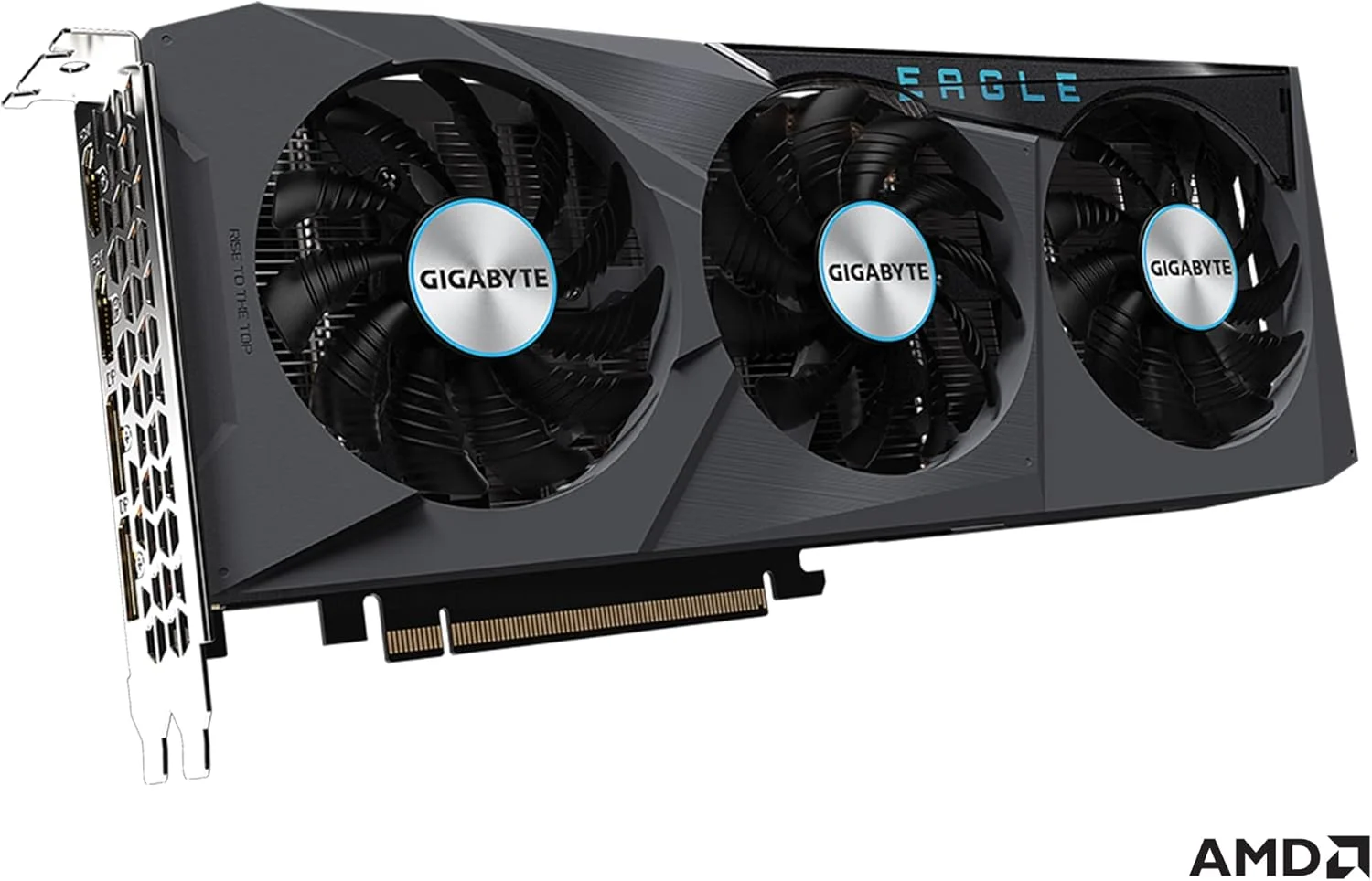 کارت گرافیک GIGABYTE Radeon RX 6600 Eagle 8G، سیستم خنک کننده WINDFORCE 3X، حافظه 8 گیگابایتی GDDR6 128 بیتی، کارت ویدیو GV-R66EAGLE-8GD کارت گرافیک GIGABYTE Radeon RX 6600 Eagle 8G، سیستم خنک کننده WINDFORCE 3X، حافظه 8 گیگابایتی GDDR6 128 بیتی، کارت ویدیو GV-R66EAGLE-8GD
