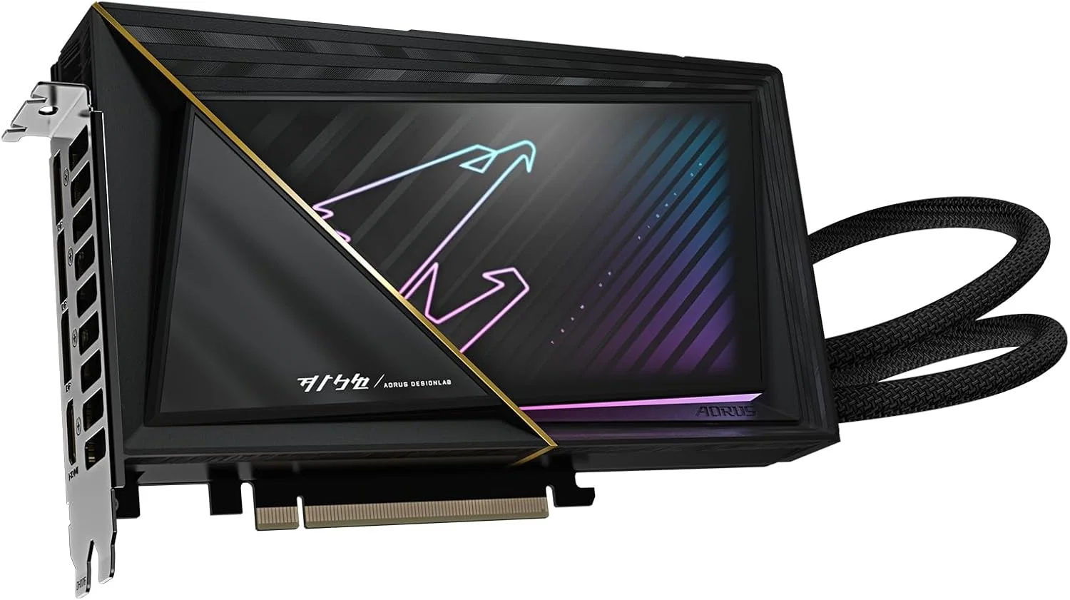 کارت گرافیک گیگابایت AORUS GeForce RTX 5080 XTREME WATERFORCE 16G - حافظه 16 گیگابایت GDDR7، 256 بیت، PCI-E 5.0، هسته 2805 مگاهرتز، 3 پورت DP 2.1a، 1 پورت HDMI 2.1b، NVIDIA DLSS 4، GV-N5080AORUSX W-16GD