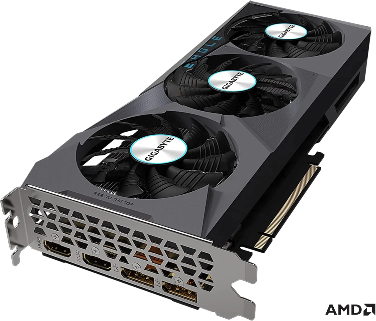 کارت گرافیک GIGABYTE Radeon RX 6600 Eagle 8G، سیستم خنک کننده WINDFORCE 3X، حافظه 8 گیگابایتی GDDR6 128 بیتی، کارت ویدیو GV-R66EAGLE-8GD کارت گرافیک GIGABYTE Radeon RX 6600 Eagle 8G، سیستم خنک کننده WINDFORCE 3X، حافظه 8 گیگابایتی GDDR6 128 بیتی، کارت ویدیو GV-R66EAGLE-8GD