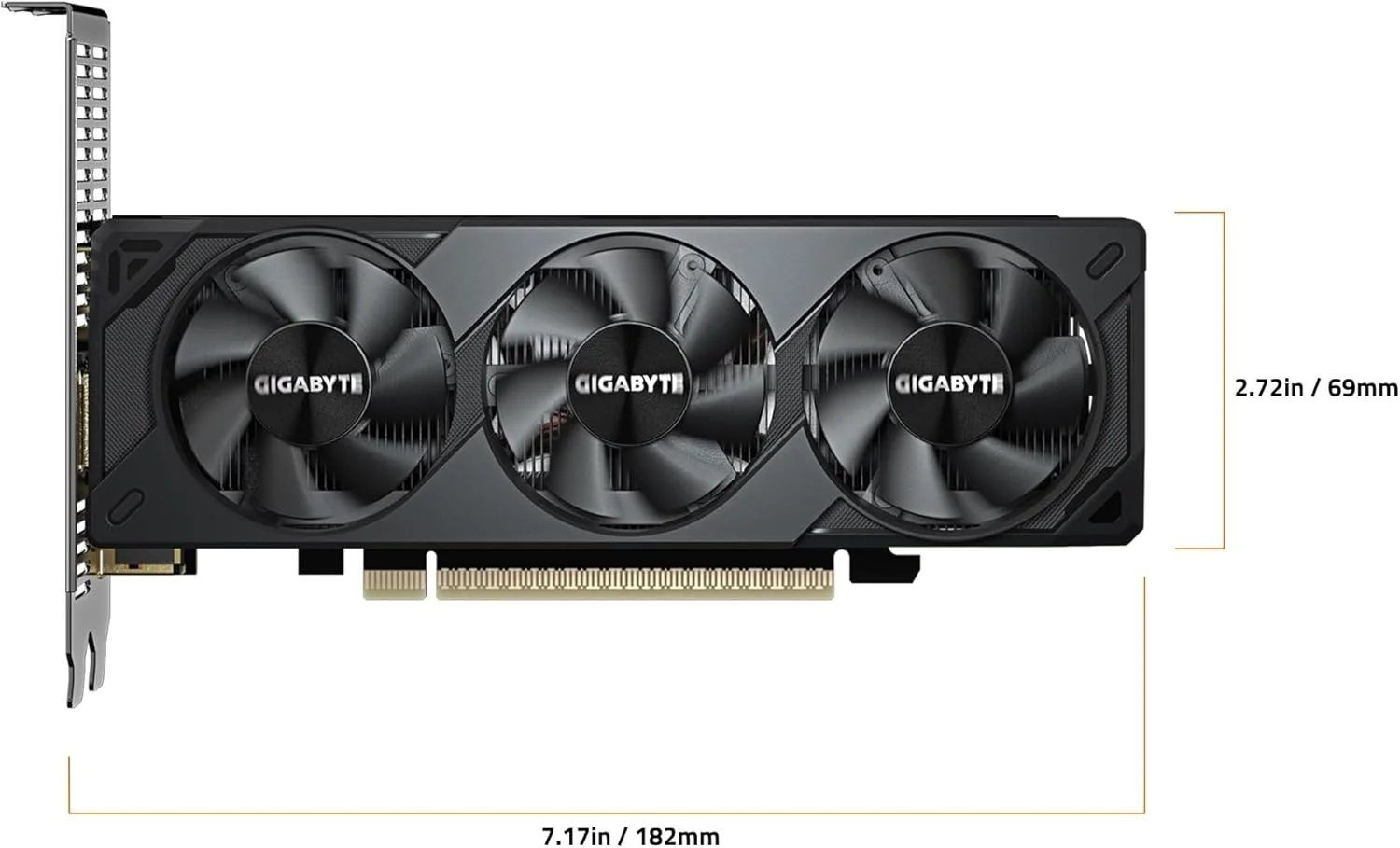 کارت گرافیک GIGABYTE GeForce RTX 5060 OC Low Profile 8G، حافظه 8 گیگابایت GDDR7، رابط PCIe 5.0، پشتیبانی از 4 نمایشگر، مدل GV-N5060OC-8GL کارت گرافیک GIGABYTE GeForce RTX 5060 OC Low Profile 8G، حافظه 8 گیگابایت GDDR7، رابط PCIe 5.0، پشتیبانی از 4 نمایشگر، مدل GV-N5060OC-8GL