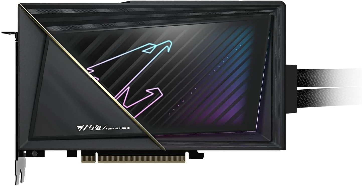 کارت گرافیک گیگابایت AORUS GeForce RTX 5080 XTREME WATERFORCE 16G - حافظه 16 گیگابایت GDDR7، 256 بیت، PCI-E 5.0، هسته 2805 مگاهرتز، 3 پورت DP 2.1a، 1 پورت HDMI 2.1b، NVIDIA DLSS 4، GV-N5080AORUSX W-16GD