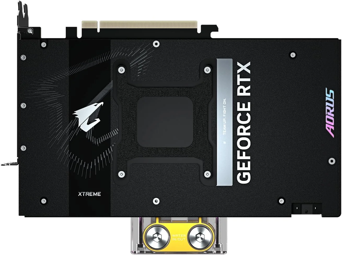 کارت گرافیک گیگابایت AORUS GeForce RTX 5090 XTREME WATERFORCE WB 32G - حافظه 32 گیگابایت GDDR7، 512 بیت، PCI-E 5.0، فرکانس هسته 2655 مگاهرتز، 3 پورت DP 2.1a، 1 پورت HDMI 2.1b، NVIDIA DLSS 4، GV-N5090AORUSX WB-32GD