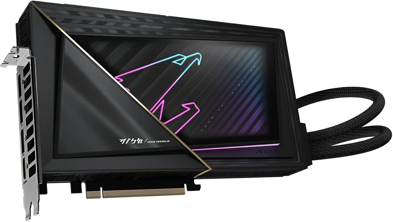 کارت گرافیک گیگابایت AORUS GeForce RTX 5090 XTREME WATERFORCE 32G - حافظه 32 گیگابایت GDDR7، رابط 512 بیتی، PCI-E 5.0، فرکانس هسته 2655 مگاهرتز، 3 پورت DP 2.1a، 1 پورت HDMI 2.1b، NVIDIA DLSS 4، GV-N5090AORUSX W-32GD