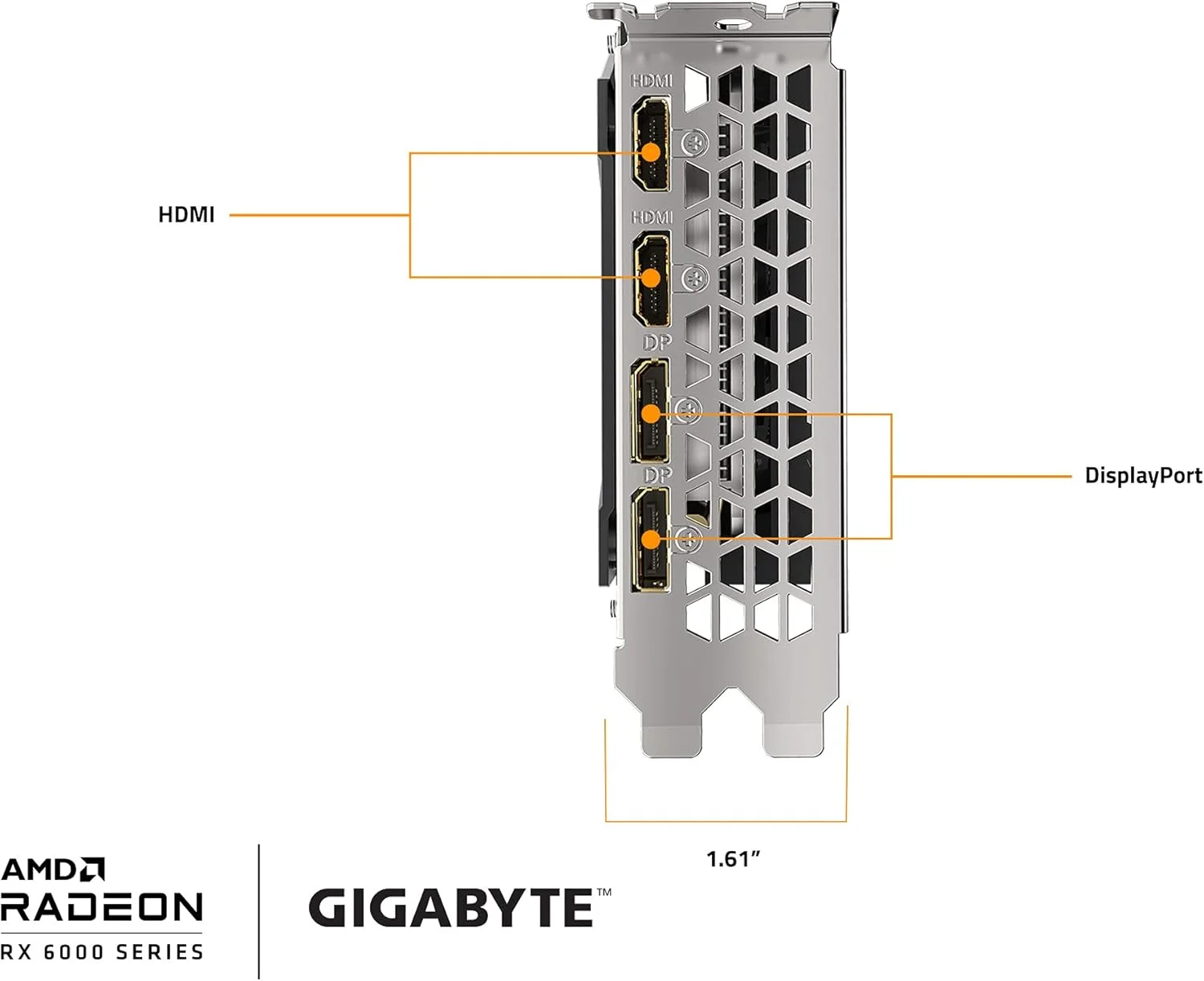 کارت گرافیک گیگابایت Radeon RX 6600 XT Eagle 8G، سیستم خنک کننده WINDFORCE 3X، حافظه 8 گیگابایتی GDDR6 128 بیتی، کارت ویدیو GV-R66XTEAGLE-8GD