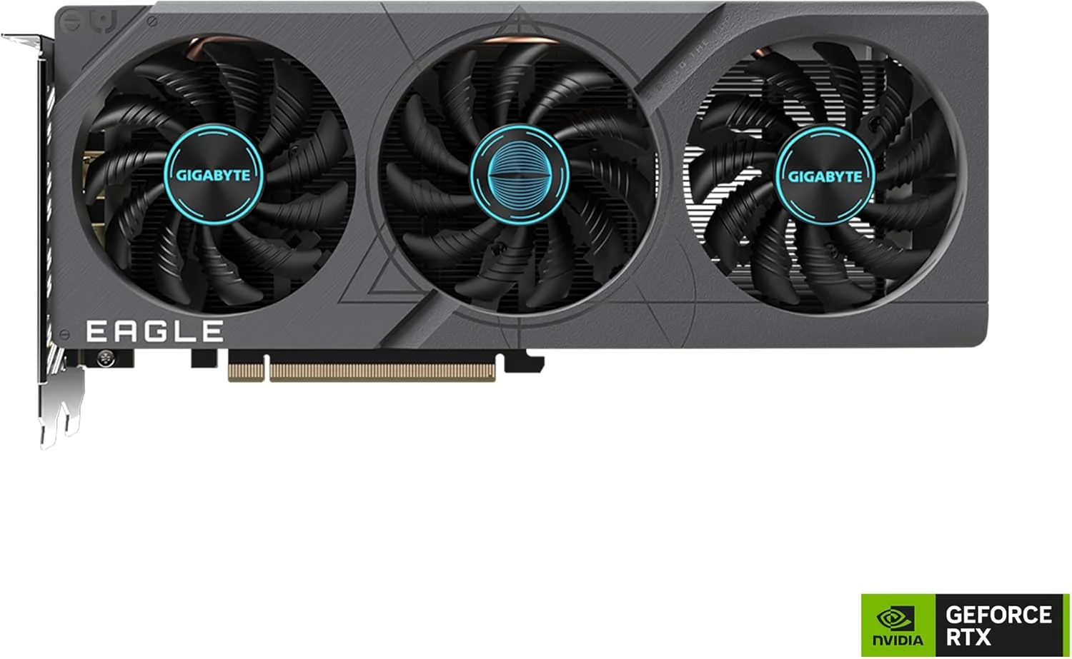 کارت گرافیک گیگابایت GeForce RTX 4060 Eagle OC 8G، سه فن WINDFORCE، حافظه 8 گیگابایتی 128 بیتی GDDR6، کارت ویدیویی GV-N4060EAGLE OC-8GD