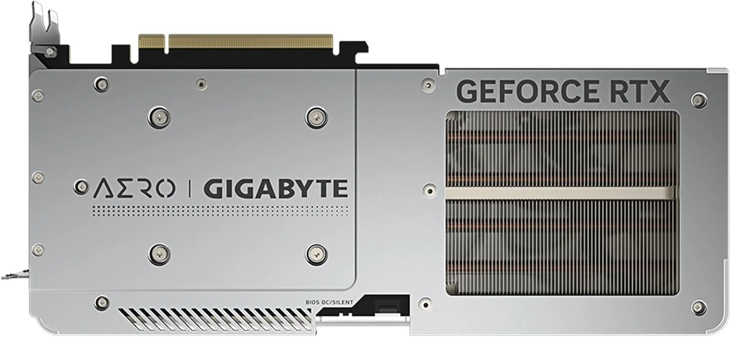 کارت گرافیک GIGABYTE GeForce RTX 4070 AERO OC V2 12G، سه فن WINDFORCE، حافظه 12 گیگابایت GDDR6X 192 بیتی، کارت ویدیو GV-N4070AERO OCV2-12GD کارت گرافیک GIGABYTE GeForce RTX 4070 AERO OC V2 12G، سه فن WINDFORCE، حافظه 12 گیگابایت GDDR6X 192 بیتی، کارت ویدیو GV-N4070AERO OCV2-12GD
