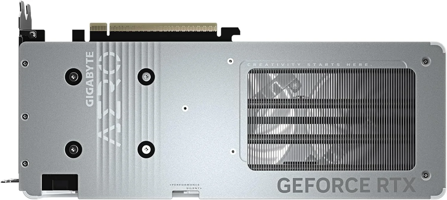 کارت گرافیک GIGABYTE GeForce RTX 5060 AERO OC 8G، حافظه 8 گیگابایتی GDDR7 128 بیتی، PCIe 5.0، سیستم خنک کننده WINDFORCE، کارت ویدیویی GV-N5060AERO OC-8GD