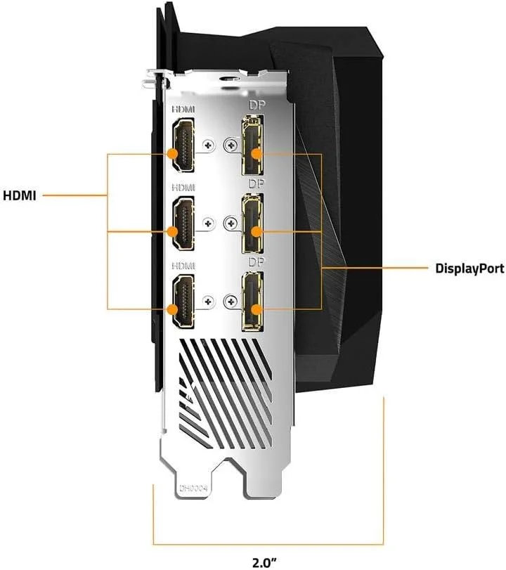 کارت گرافیک گیگابایت AORUS GeForce RTX 3070 MASTER 8G، سه فن WINDFORCE، حافظه 8 گیگابایت GDDR6 256 بیتی، کارت ویدیو GV-N3070AORUS M-8GD